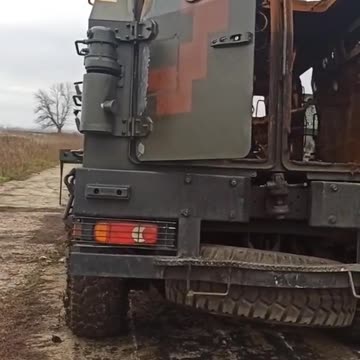 Another destroyed armored car Kozak-2 of the Armed Forces of Ukraine