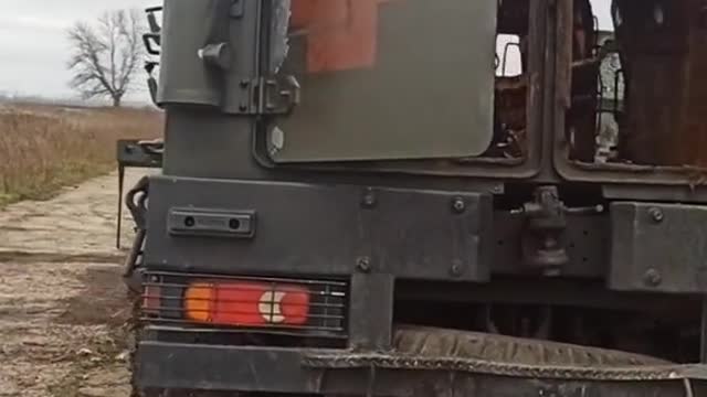 Another destroyed armored car Kozak-2 of the Armed Forces of Ukraine