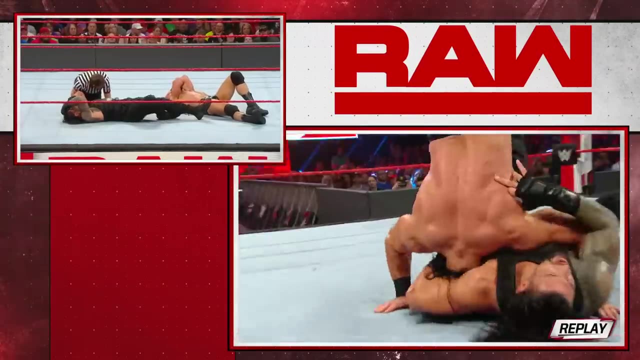 FULL MATCH - Roman Reigns VS Drew Mclntyre: Raw