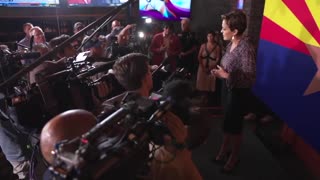 Lake Delivers SAVAGE Response To Dem Attack Ad