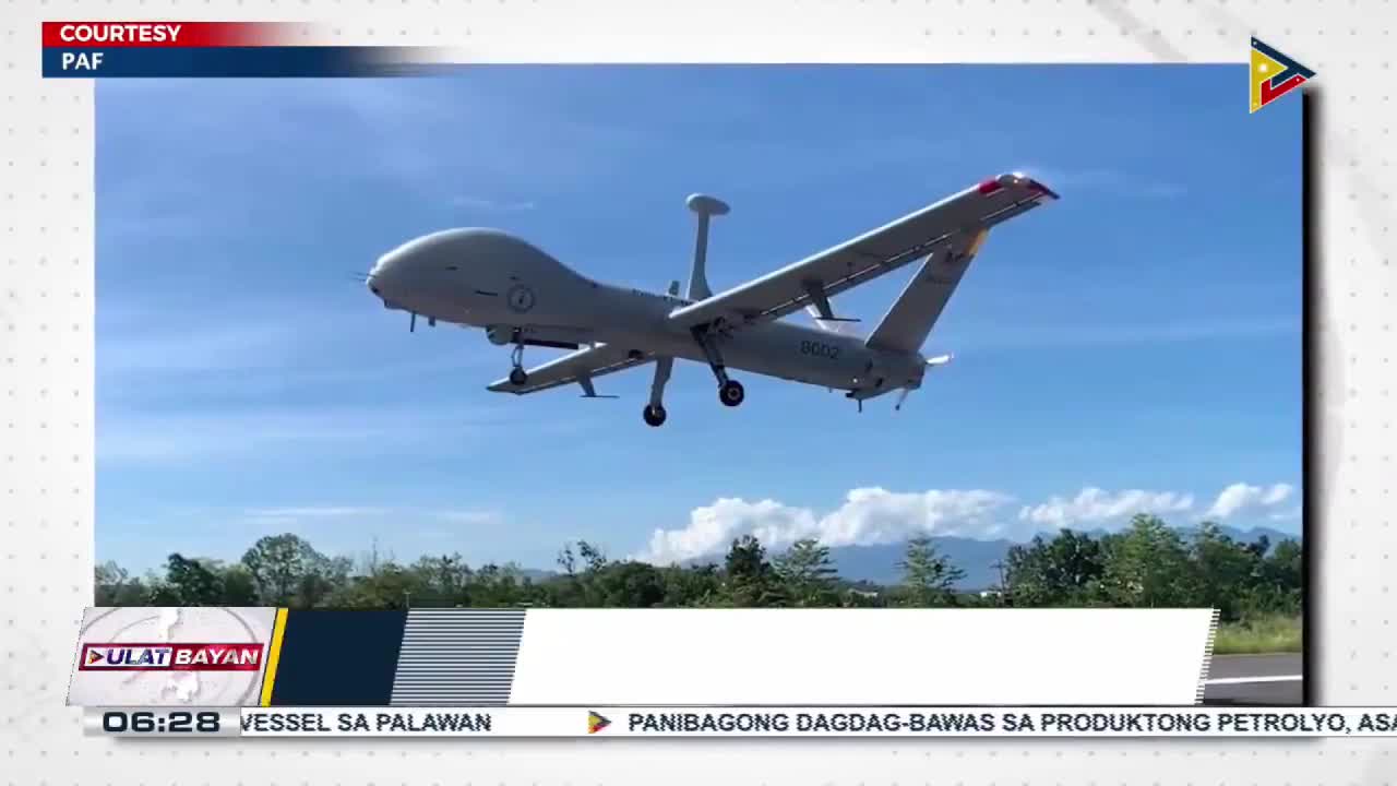 Unmanned aerial vehicle ng Philippine Airforce, bumagsak sa CDO