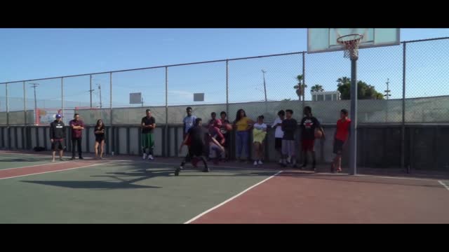 Streetball is played by young people