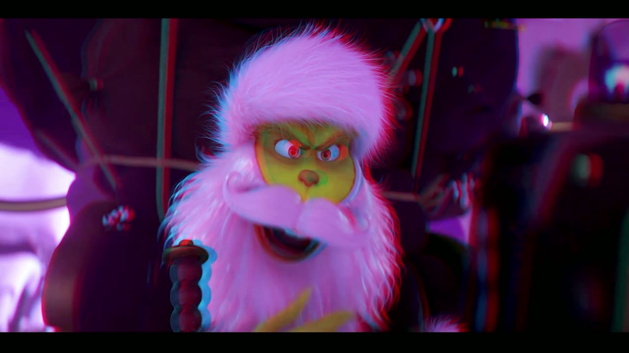 3D Anaglyph The.Grinch 4K SUPER SCALE 80% MORE BACKGROUND DEPTH P20