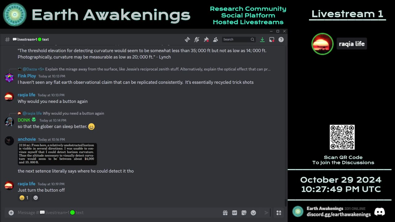 Earth Awakenings - Livestream 1 - #1957