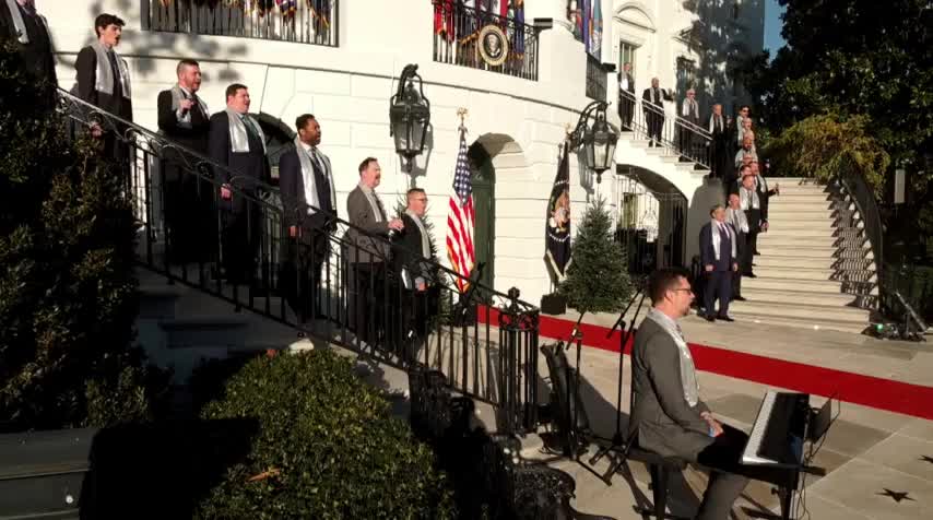 Gay Men's Chorus Gets To Sing Outside The Biden WH