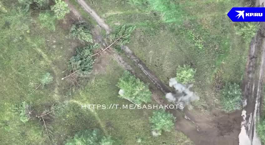 Drone drones "Braves" are harassing the enemy, near Kremenna.