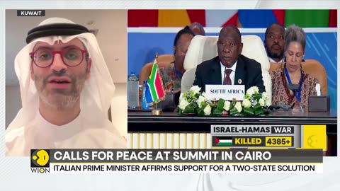 Cairo Peace Summit 2023: UN Chief calls out long-standing Israeli occupation of Palestine | WION