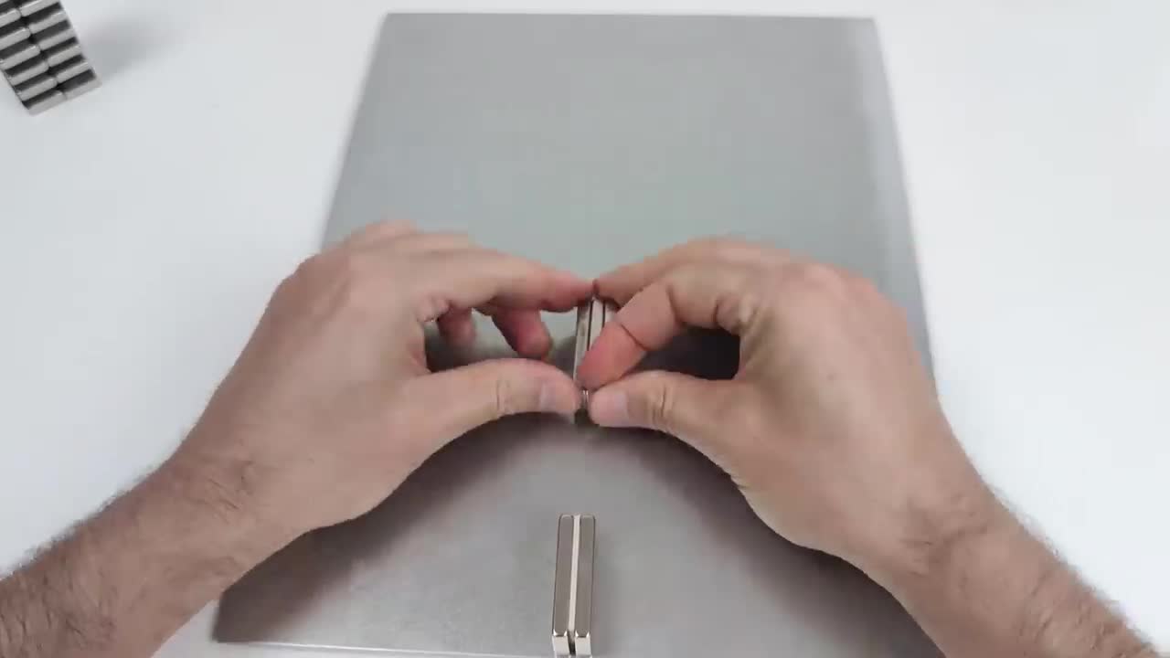 PLAYING WITH @ MAGNETS MAKE A (MAGNETIC ACCELERATOR).
