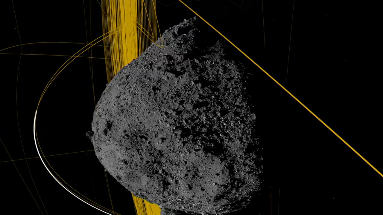 A Web Around Asteroid Bennu