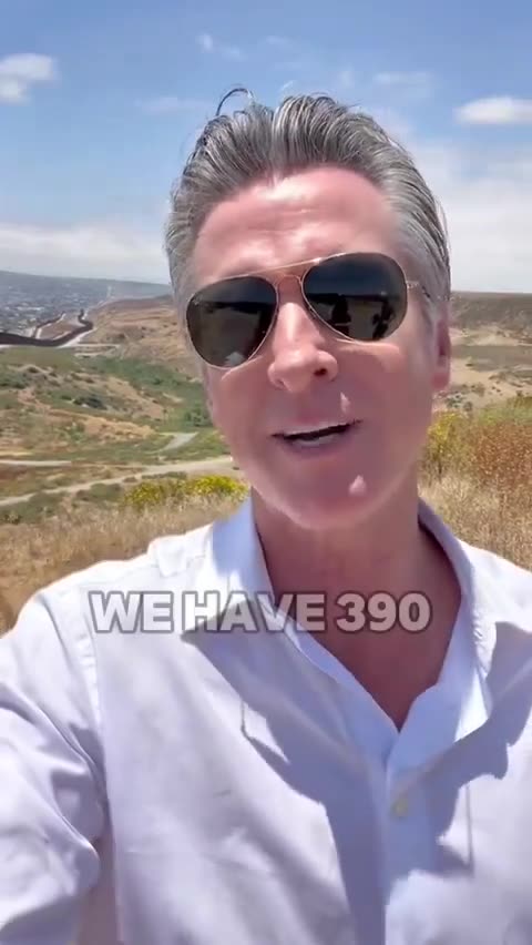 Hilarious! Gavin Newsom is acting tough on the border. Will anyone believe him?