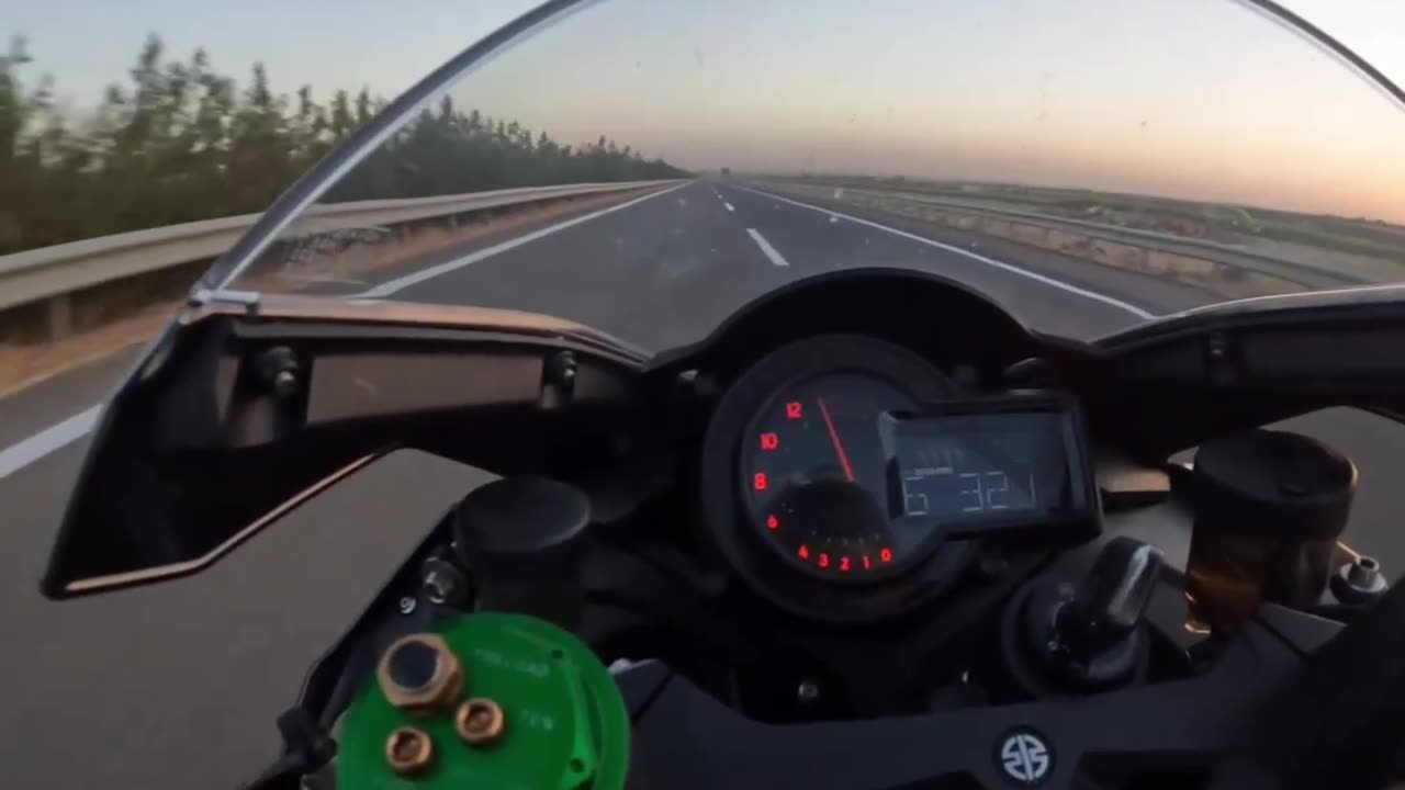 NiNja H2 top speed Fornt view