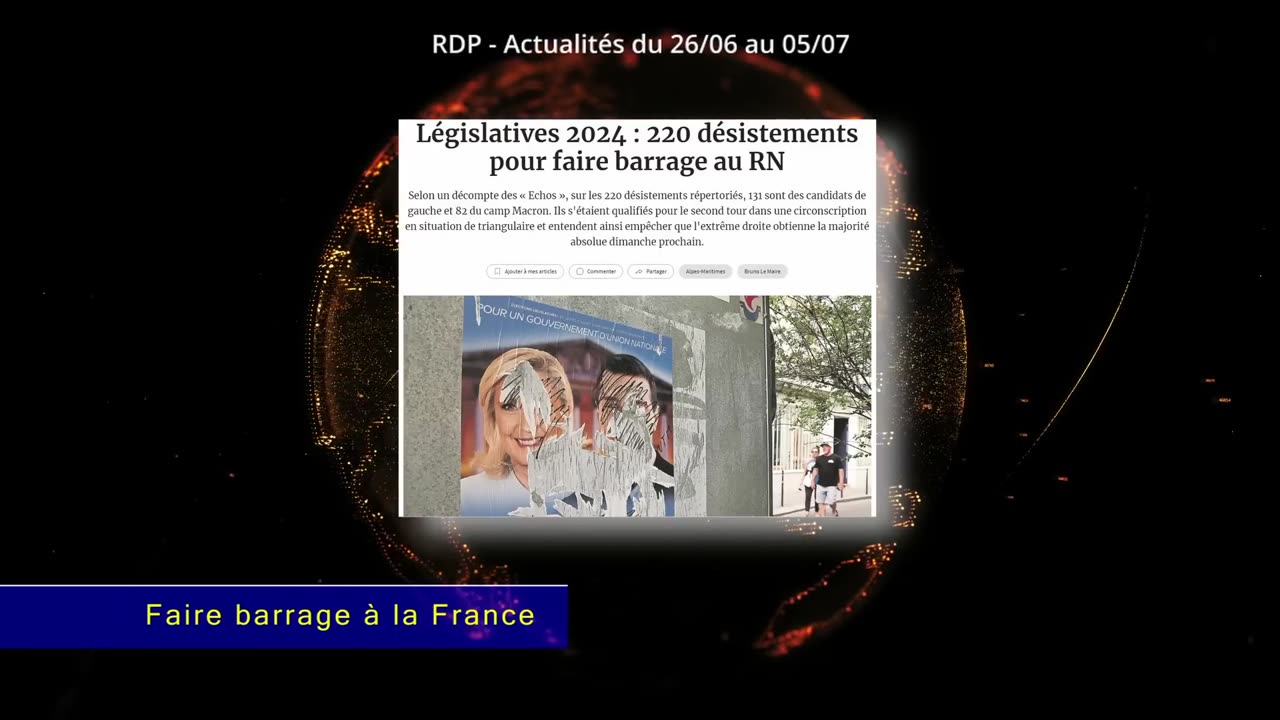 Imposer la Dictature Mondiale aux Peuples - RDP 06 07 24