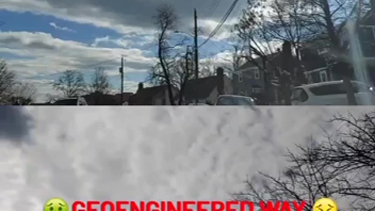 Nature Clouds vs Geoengineering Chemtrails