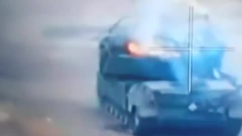 The Leopard burned up.