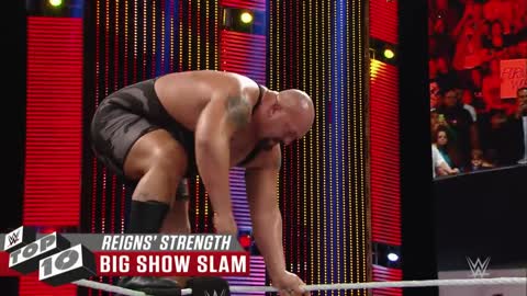 Roman Reigns' powerful displays of strength WWE Top 10, May 20, 2019