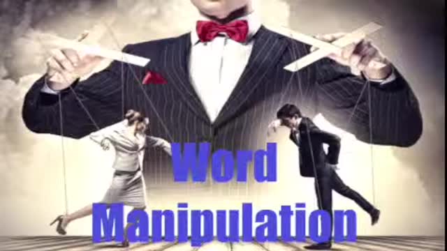 Word Manipulation _ Jordan Maxwell