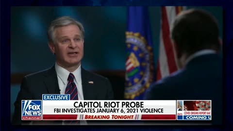 FBI's Chris Wray GRILLED on Fox Over Jan. 6 Bomber Fiasco