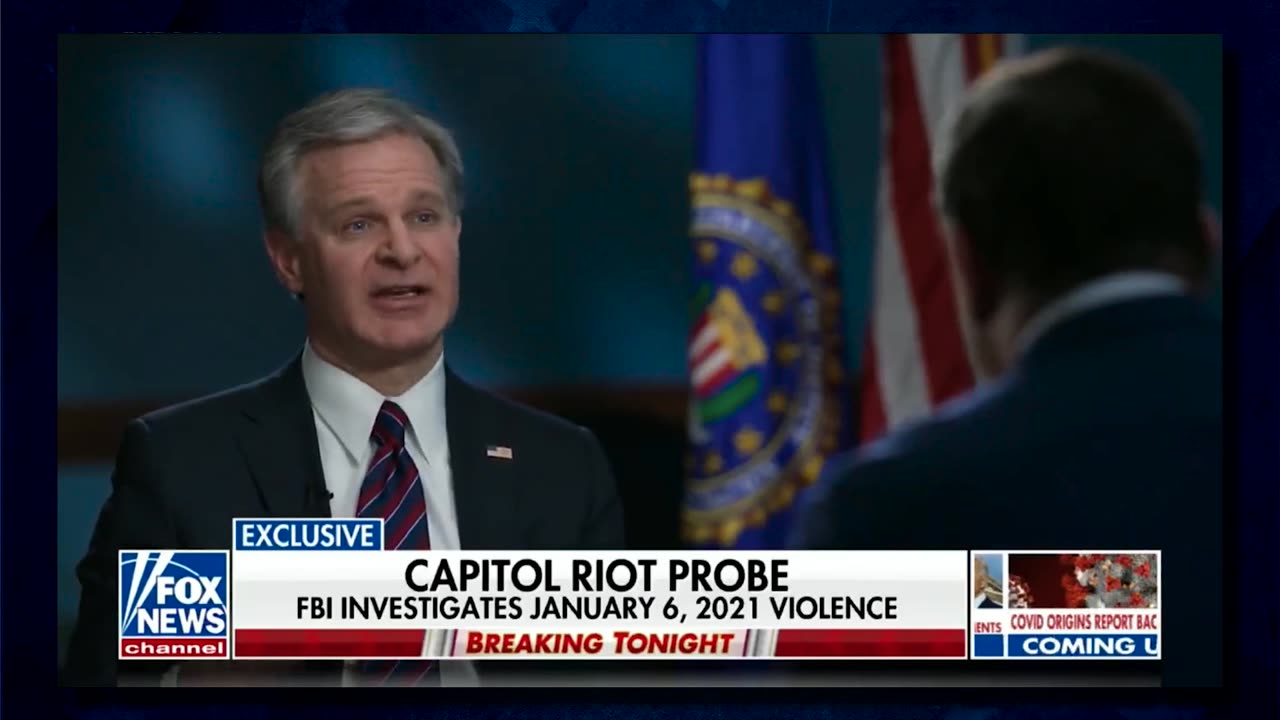 FBI's Chris Wray GRILLED on Fox Over Jan. 6 Bomber Fiasco