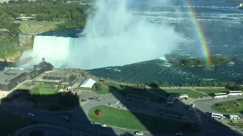 Rainbow over Niagara Falls