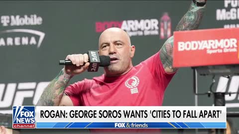 Joe Rogan blasts George Soros: 'An evil person in a Batman movie'