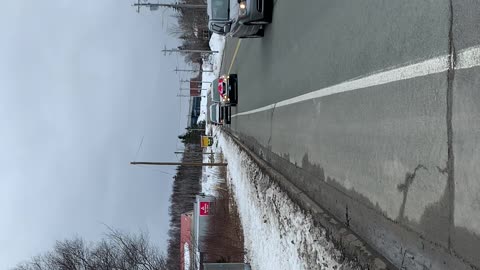 Freedom For Nova Scotia Slow Roll Convoy