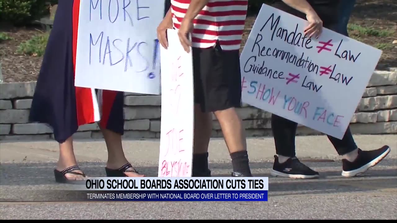 Ohio parents called ‘domestic terrorists’ in letter by National School Boards Association; OSBA ends