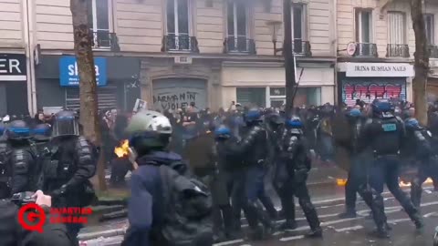 France on fire