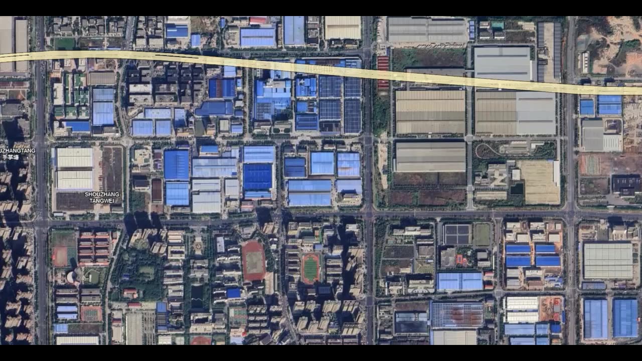 Blue Roofs Popping up all over China, what do they know?