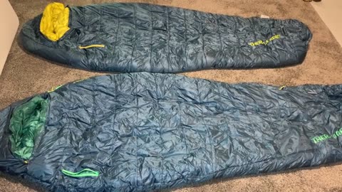 Thermarest Saros 20° vs 32° comparison