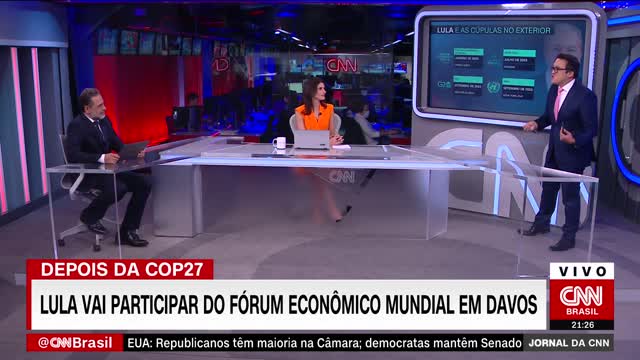 Lula vai participar do Fórum Econômico Mundial em Davos | JORNAL DA CNN