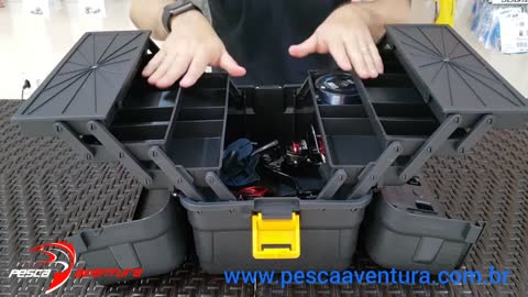 Caixa de Pesca - Maleta de Pesca - ORGANIZAÇÃO É TUDO