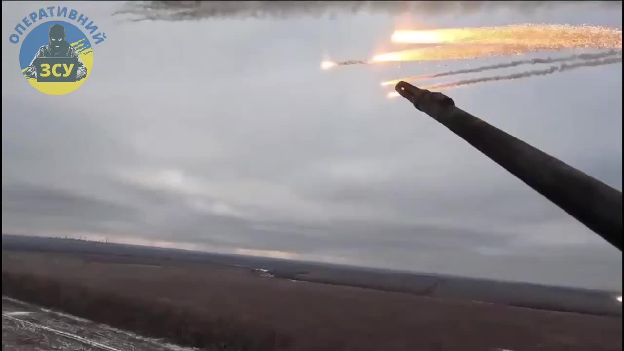 Incredible Footage from a Ukrainian Helicopter Gunner on an Attack Run