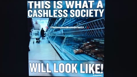 THIS IS WHAT A CASHLESS SOCIETY WILL LOOK LIKE!