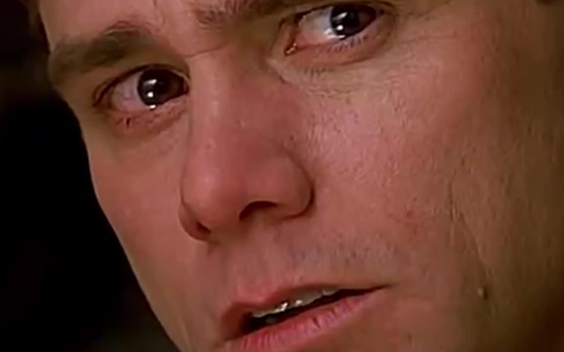 The acting skills of the old man