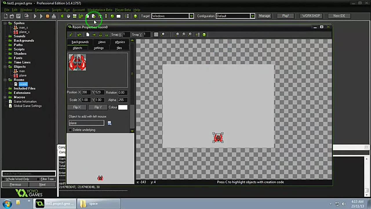 Game maker studio tutorial for beginners - 01