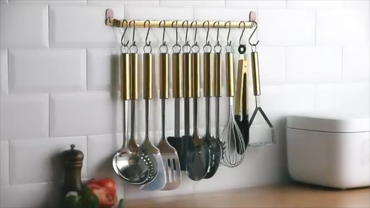 Berglander Set di Utensili da Cucina 38 Pezzi in Acciaio Inossidabile