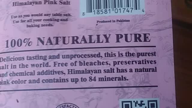 Sea Salt; 84 Trace Minerals Health/Nutrition