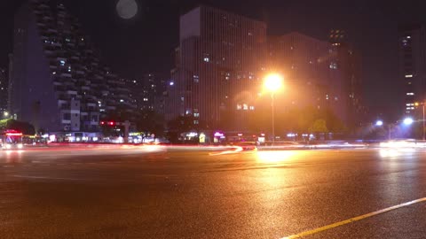 City night scene