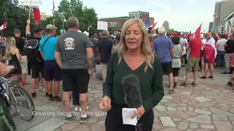Security tight in Ottawa as protesters arrive for Canada Day