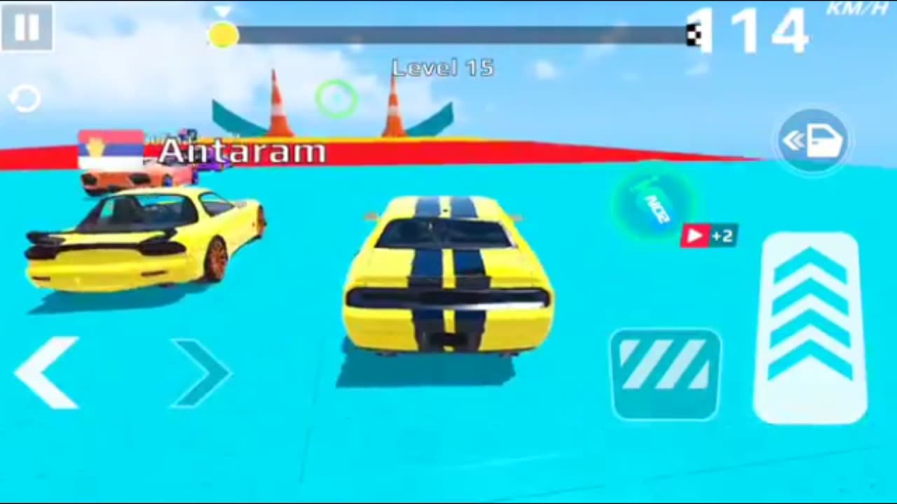 Super Crazy Mega Ramp GT Car Racing Extreme Car Stunts Master Driving : Android Gameplay