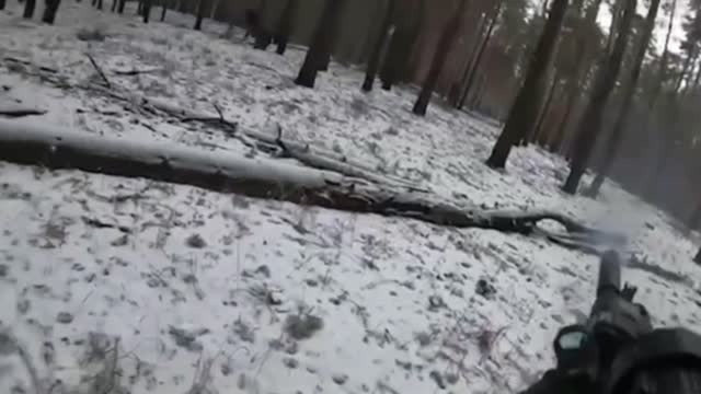 Ukrainian Special Forces Encounter Russian Troops During Recon Op Near Kreminna And Engage Them