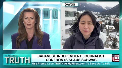 INDEPENDENT JOURNALIST CONFRONTS KLAUS SCHWAB