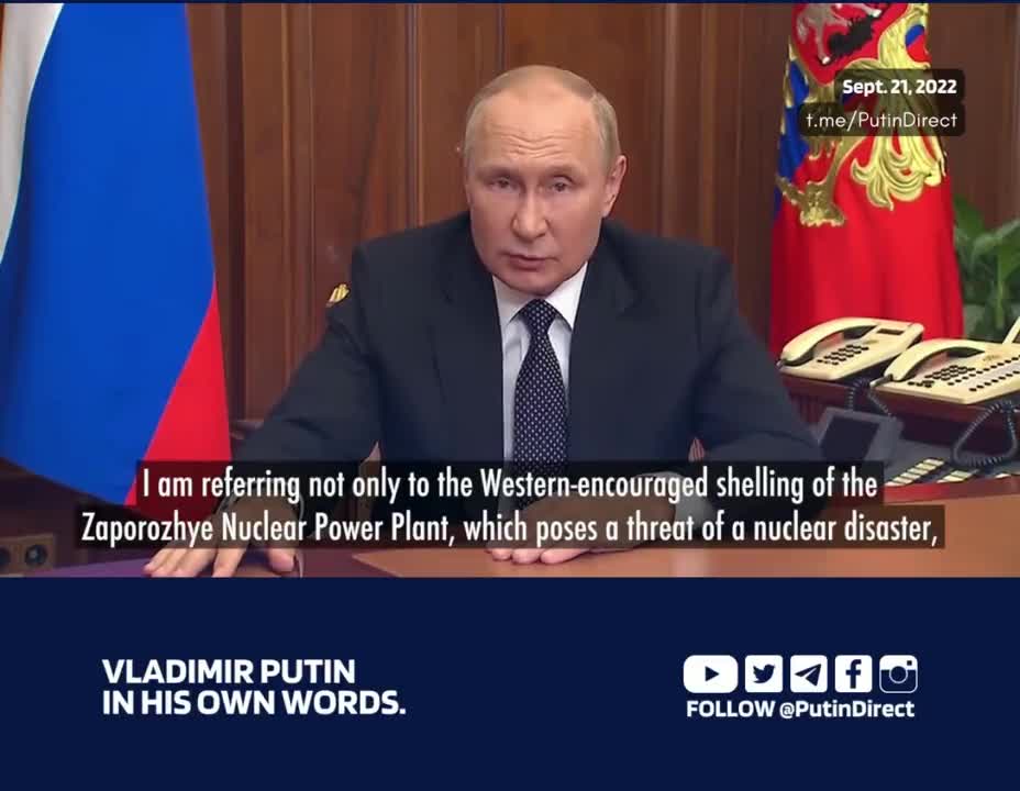 Putin: "Western elites have gone too far.....