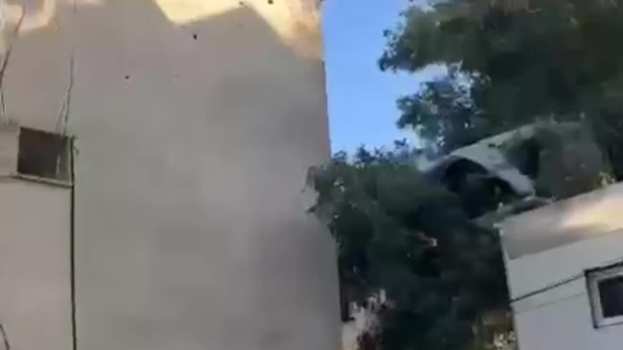 Direct hit in the city of Safed