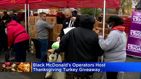 Black McDonalds Operators Association hosting turkey giveaway through Saturday