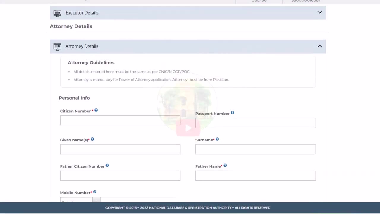 How to apply Power of Attorney Online from Nadra | Helan MTM Box