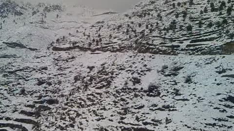 laram mountain Khyber Pakhtunkhwa dir. lower snowfall 2014