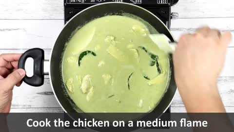 Thai Green Curry Chicken | Thai Green Curry with Chicken | Thai Green Curry Recipe | Kaeng Khiao Wan