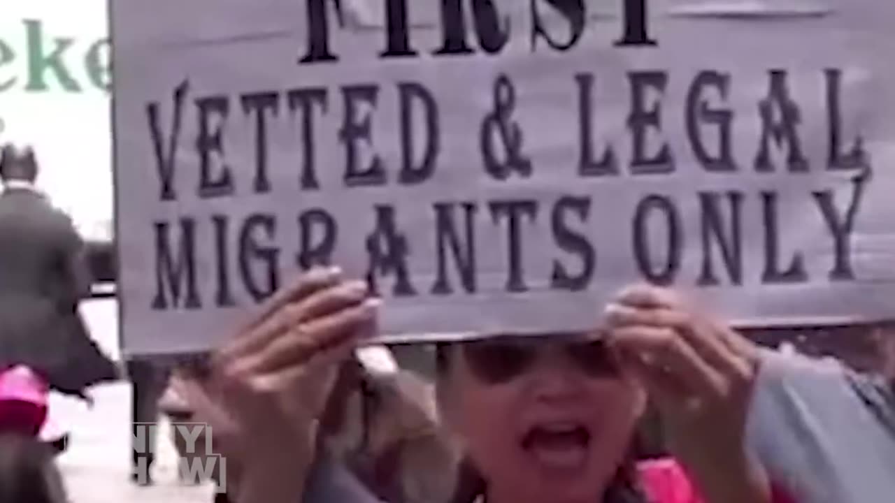 AOC...PROTEST ERUPTS