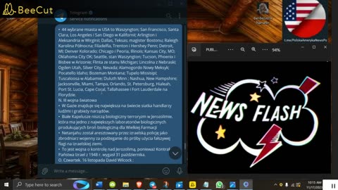 ⚡️NEWS FLASH⚡️11.18.23 ByBenBezucha